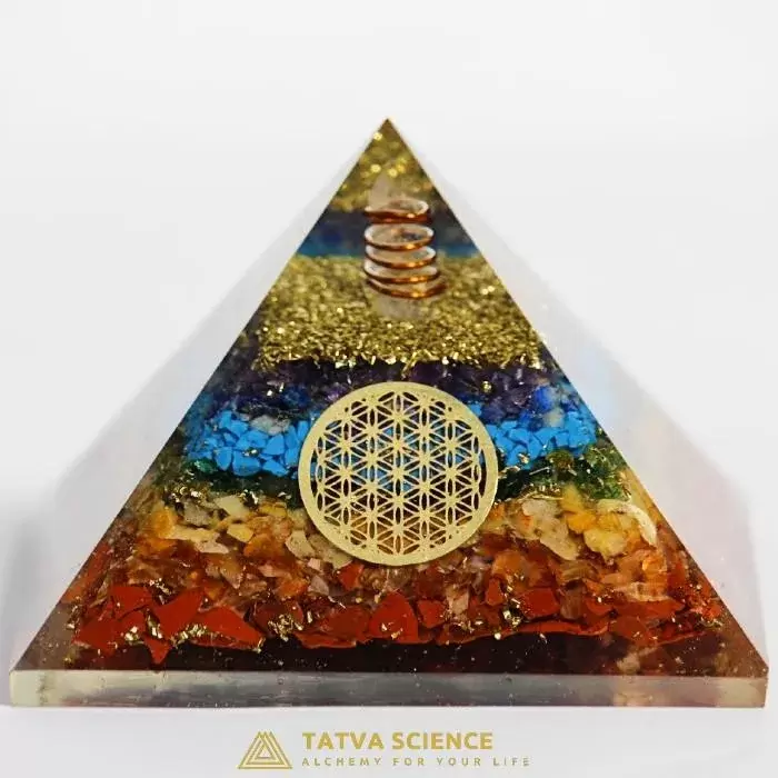 Seven Chakra Orgone Pyramid1